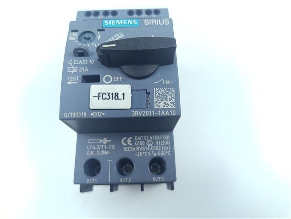 Siemens Leistungsschalter 3RV2011-1AA10 TOP ZUSTAND