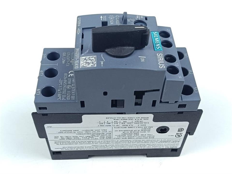 Siemens Leistungsschalter 3RV2011-1EA10  E-St: 02 TOP ZUSTAND