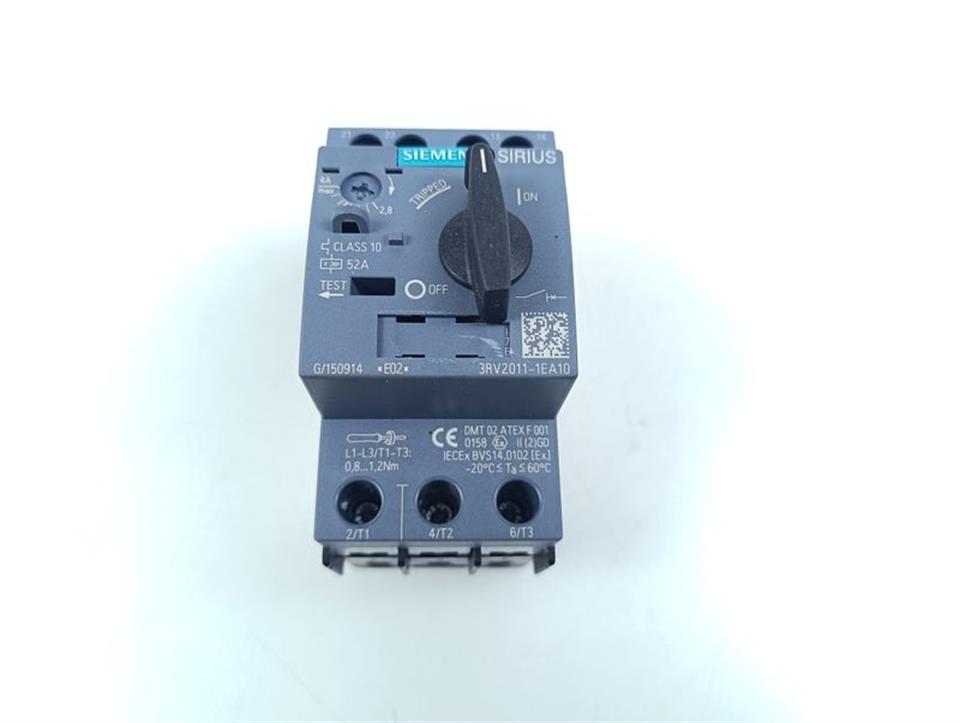 Siemens Leistungsschalter 3RV2011-1EA10  E-St: 02 TOP ZUSTAND