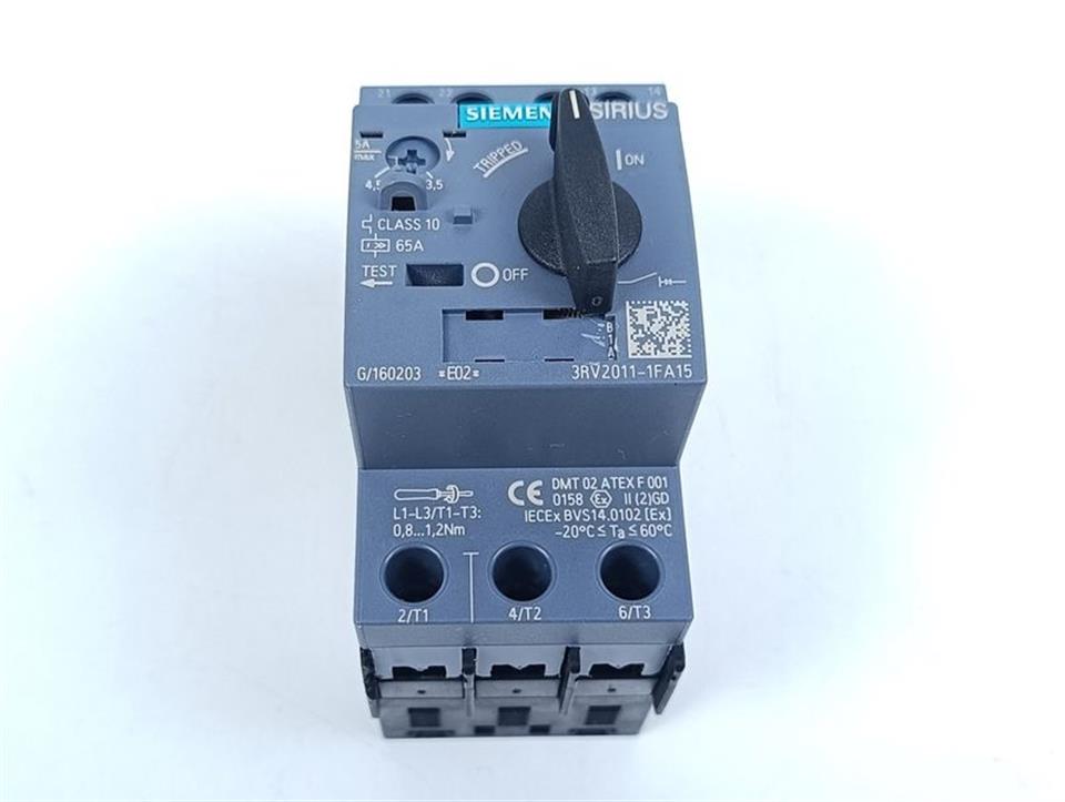 Siemens Leistungsschalter 3RV2011-1FA15 E02 TOP ZUSTAND