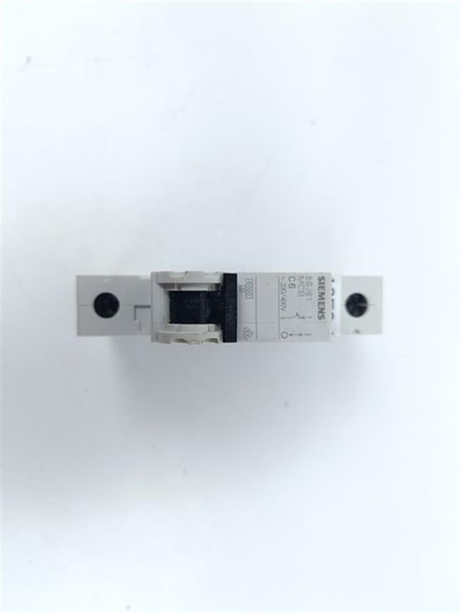 Siemens Leistungsschalter 5SJ6106-7 MCB C6 GEBRAUCHT GUT