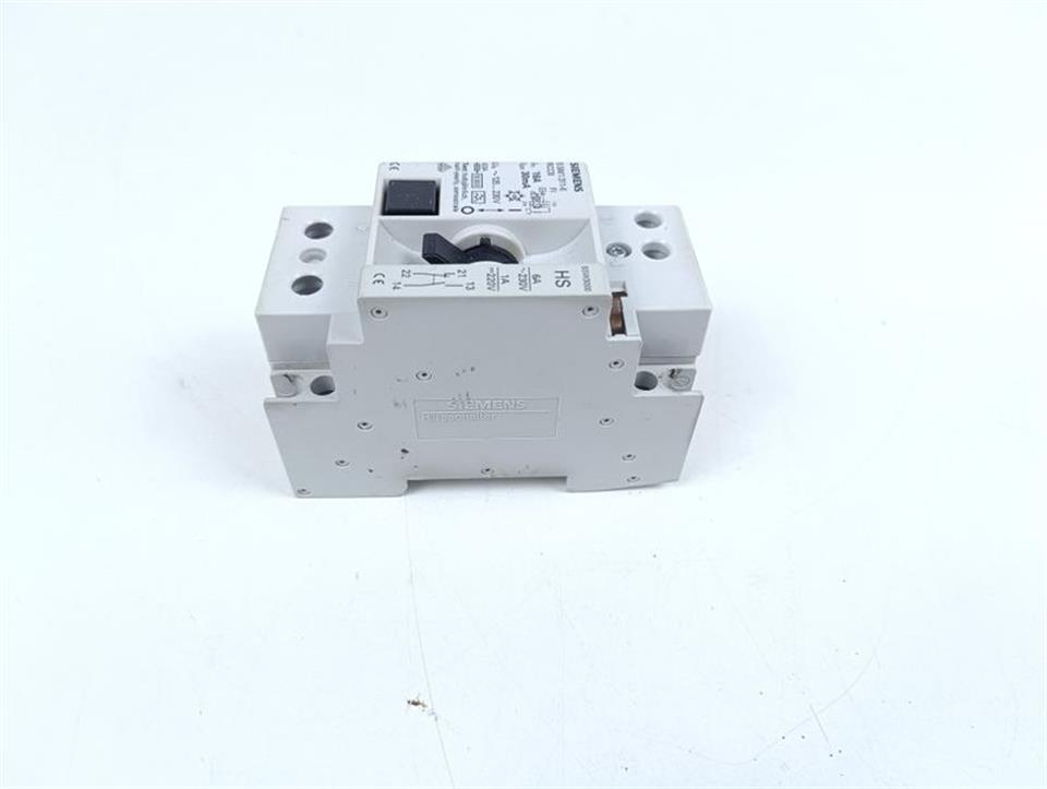 Siemens Leistungsschalter 5SM1 311-6 RCCB 16A 30 mA + 5SW3000 HS GEBRAUCHT GUT
