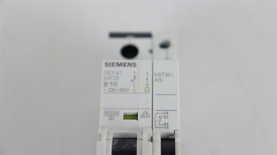 Siemens Leistungsschalter 5SY41 MCB B10 + 5ST301.AS TOP ZUSTAND