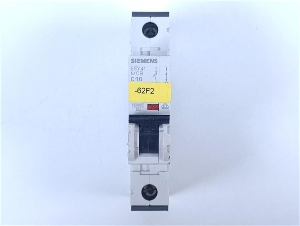 Siemens Leistungsschalter 5SY4110-7 MCB C10 GEBRAUCHT GUT