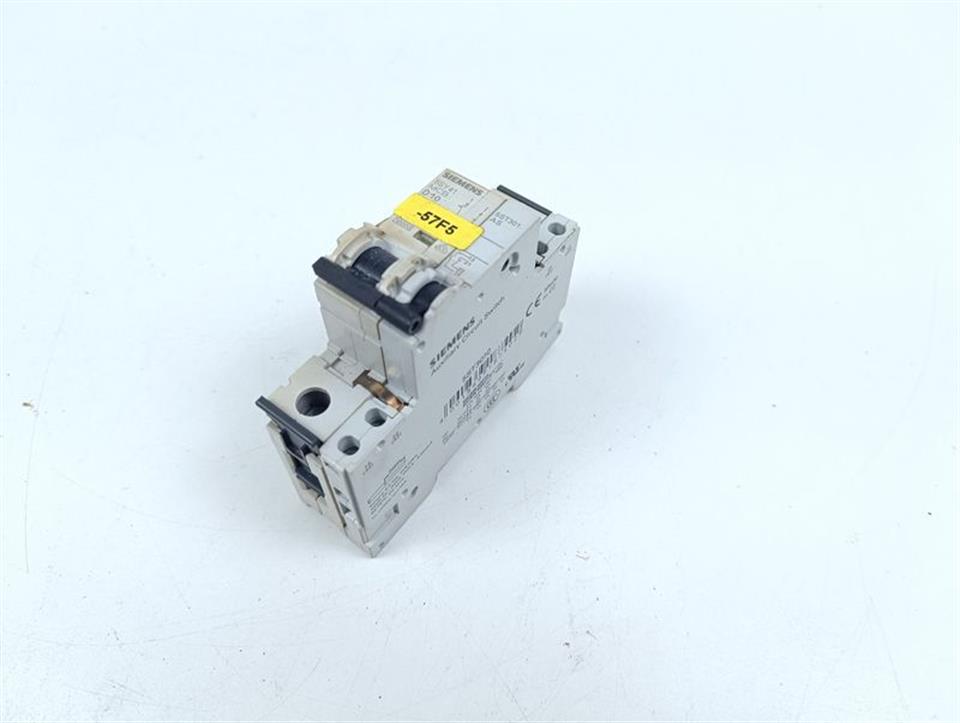 Siemens Leistungsschalter 5SY4110-8 MCB D10 + 5ST301.AS 5ST3010 GEBRAUCHT GUT