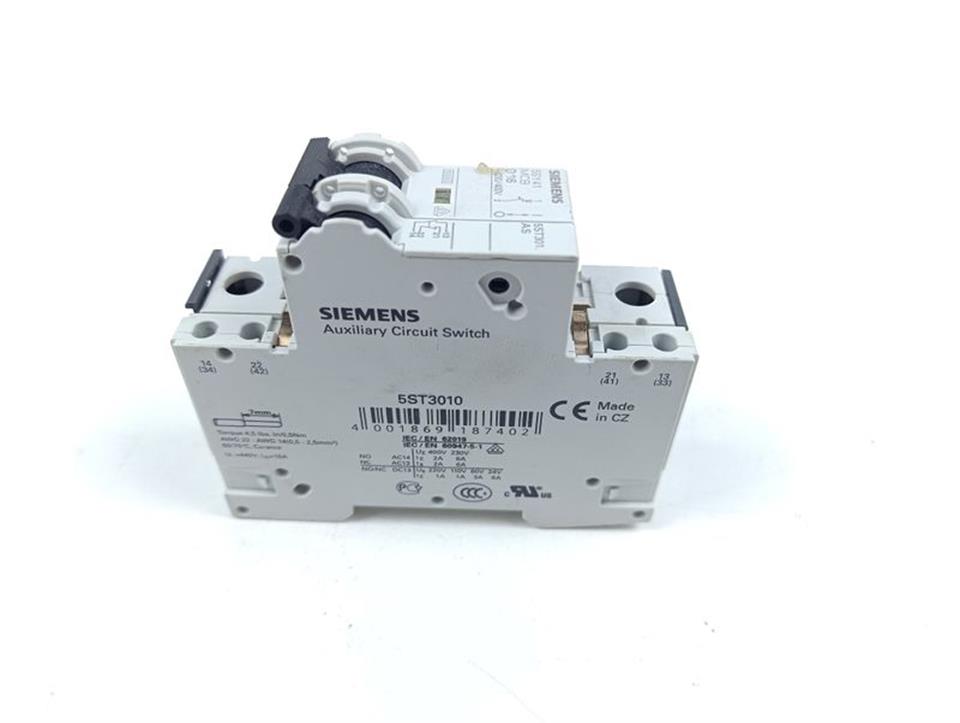 Siemens Leistungsschalter 5SY4116-8 MCB D16 + 5ST301.AS 5ST3010 GEBRAUCHT GUT