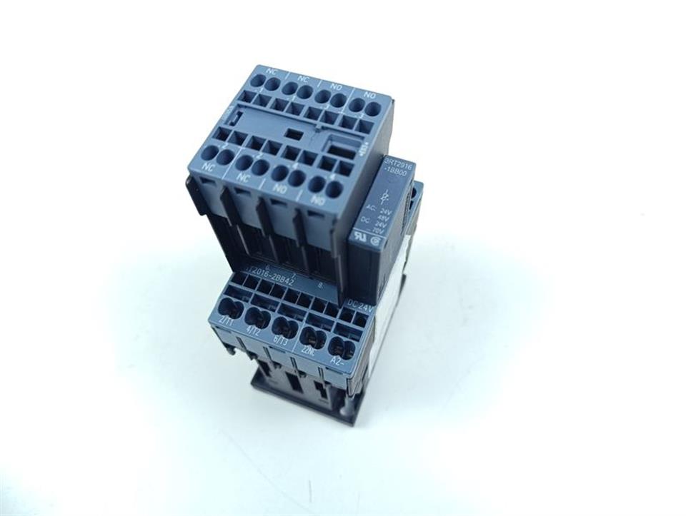 Siemens Leistungsschütz 3RT2016-2BB42 + 3RH2911-2HA22 +3RT2916-1BB00 TOP ZUSTAND