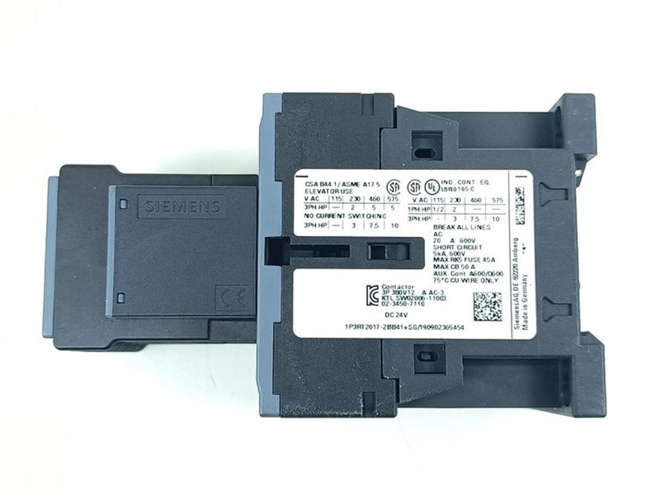 Siemens Leistungsschütz 3RT2017-2BB41+ 3RH2911-2FA22 + 3RT2916-1EH00 TOP ZUSTAND