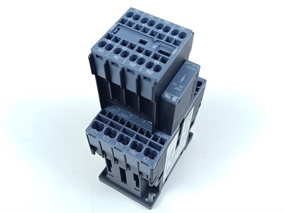 Siemens Leistungsschütz 3RT2017-2BB41 + 3RH2911-2GA31 + 3RT2916-1EH00 TOPZUSTAND