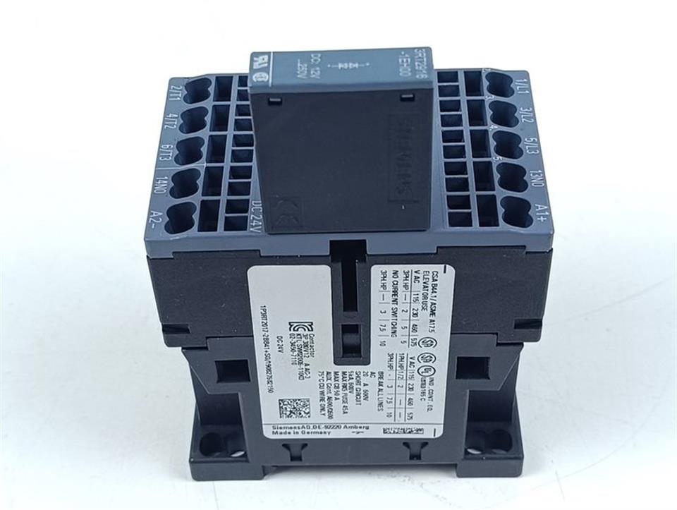 Siemens Leistungsschütz  3RT2017-2BB41 + 3RT2916-1EH00 TOP ZUSTAND