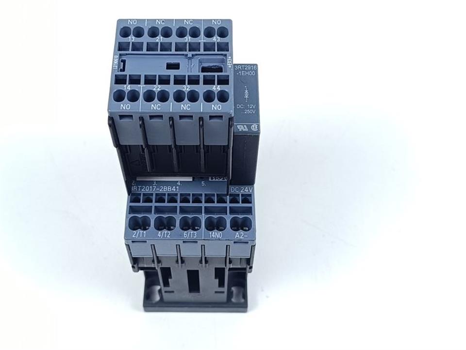 Siemens Leistungsschütz 3RT2017-2BB41 A8E56200519430 3RT2916-1EH00 TOP ZUSTAND