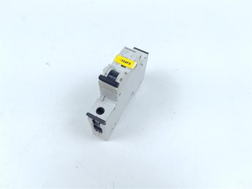 SIEMENS Leitungsschutzschalter 5SY6104-7 MCB C4 GEBRAUCHT GUT