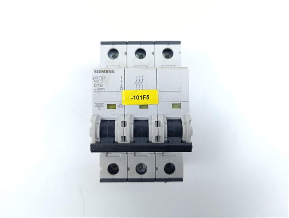 Siemens Leitungsschutzschalter 5SY6316-7 MCB C16 GEBRAUCHT GUT