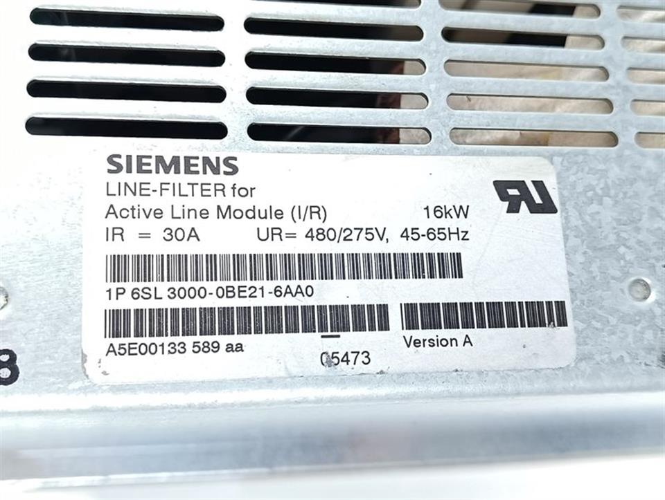 Siemens LINE-FILTER 6SL 3000-0BE21-6AA0 + 6SN1162+0GA00-0BA0 TOP ZUSTAND