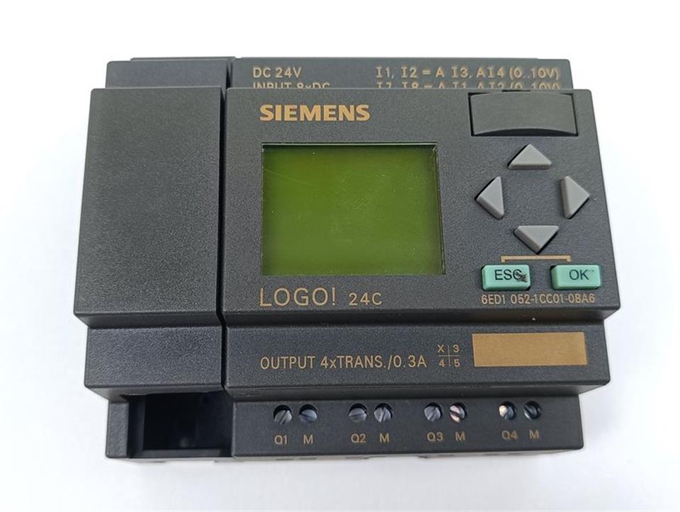 Siemens LOGO! 6ED1 052-1CC01-0BA6 E-ST: 2 TOP ZUSTAND