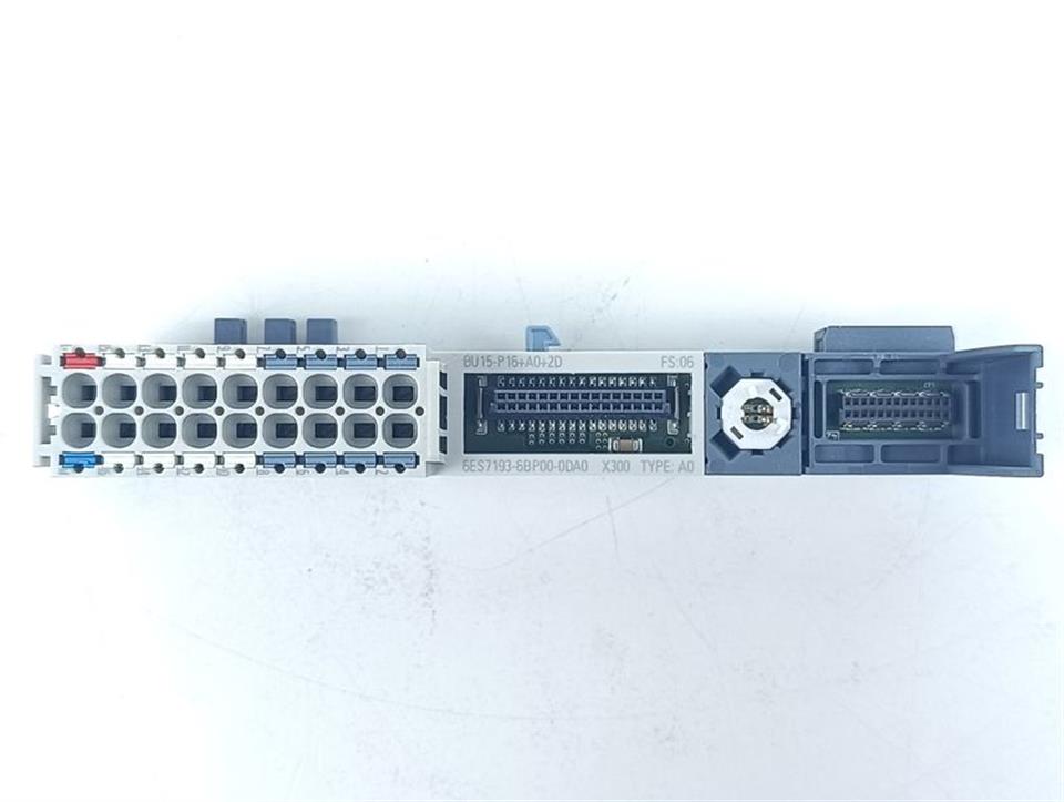 Siemens Modul Base Unit 6ES7 193-6BP00-0DA0 6ES7193-6BP00-0DA0 FS: 06 NEUWERTIG