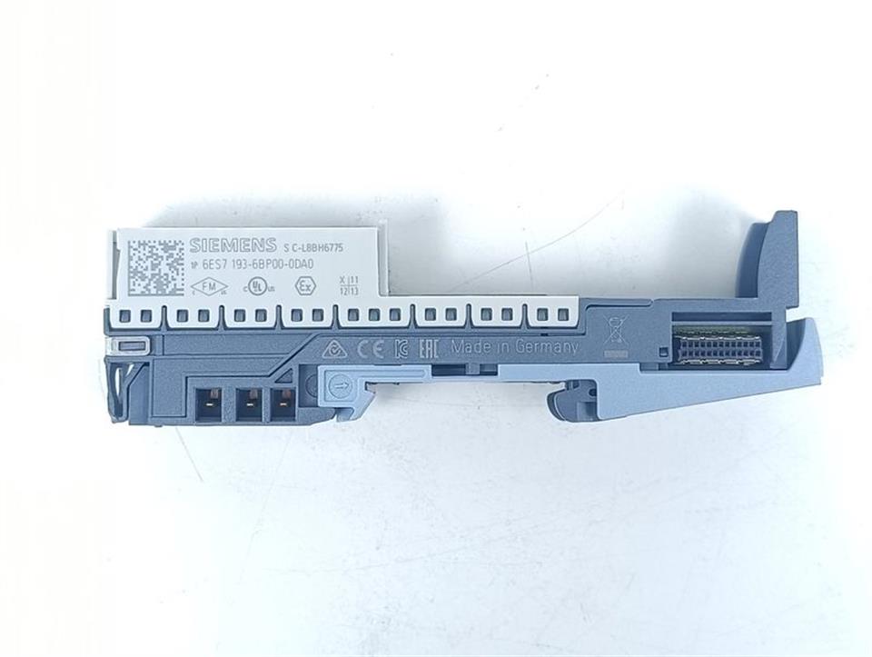 Siemens Modul Base Unit 6ES7 193-6BP00-0DA0 6ES7193-6BP00-0DA0 FS: 10 NEUWERTIG