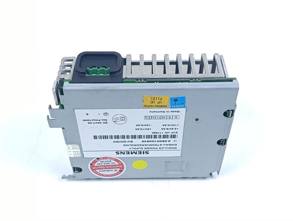 Siemens Modular Power Supply A5E00100846 Ver. 8 TESTED & TOP ZUSTAND