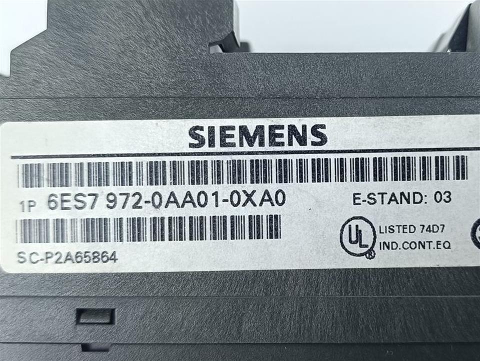 SIEMENS RS 485-REPEATER 6ES7 972-0AA01-0XA0 E-St. 03 TOP ZUSTAND