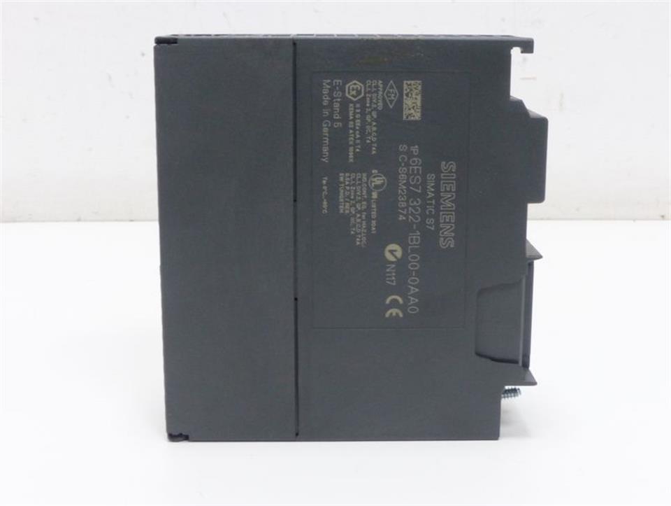 Siemens S7 6ES7 322-1BL00-0AA0 SM322 6ES7322-1BL00-0AA0 E-St. 05 TOP ZUSTAND