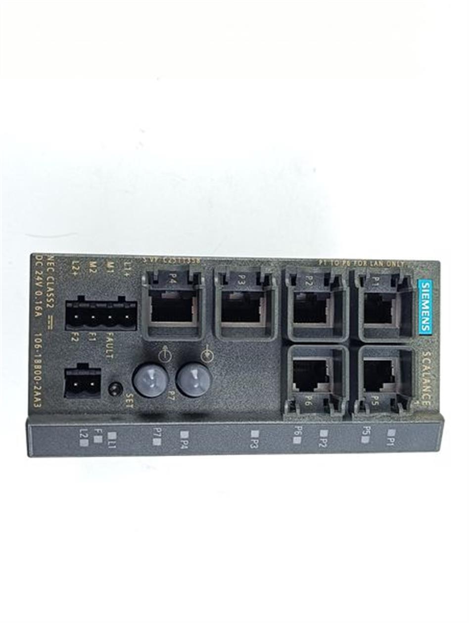 Siemens SCALANCE X106-2 6GK5106-1BB00-2AA3 Ethernet Switch NEUWERTIG & TESTED