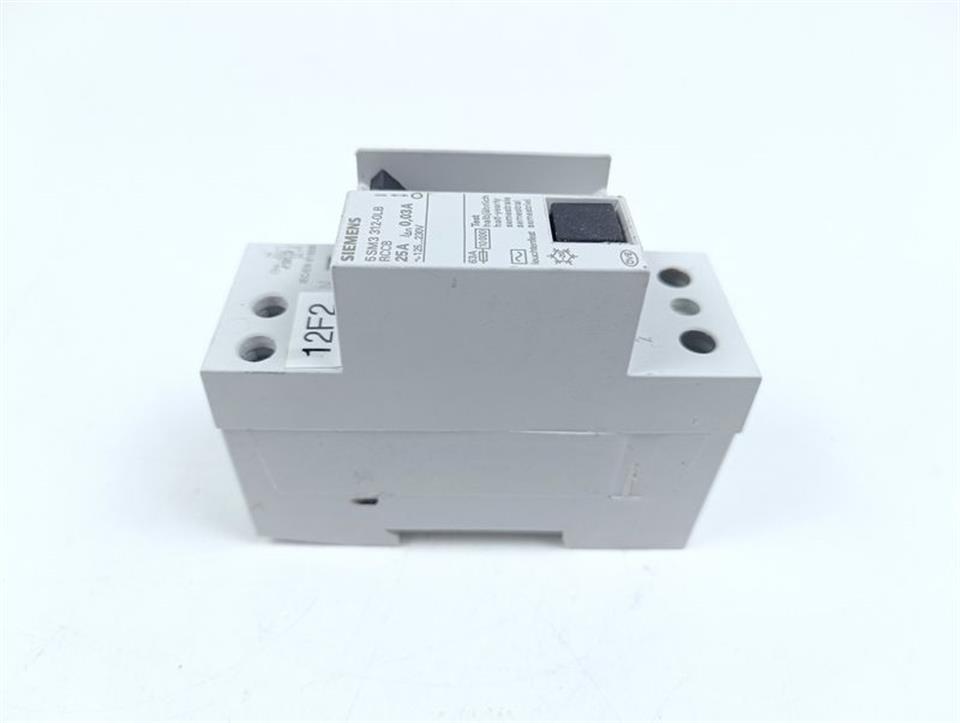 SIEMENS Schutzschalter 5SM3 312-0LB RCCB 25A 0,03A GEBRAUCHT GUT