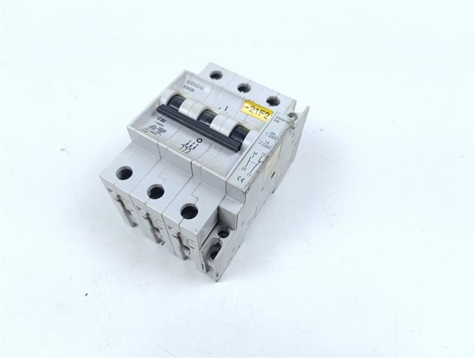 SIEMENS Schutzschalter 5SX23 C32 400V + 5SX9100 HS GEBRAUCHT GUT