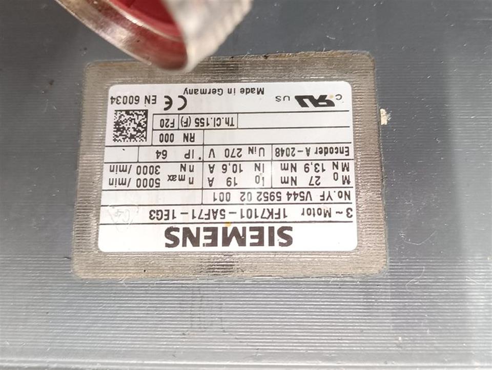 Siemens Servomotor 1FK7101-5AF71-1EG3 TESTED & TOP ZUSTAND