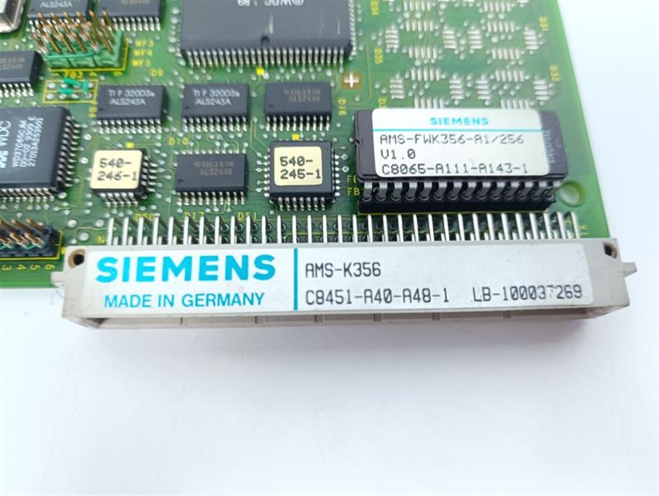 SIEMENS Sicomp AMS-K356 C8451-A40-A48-1 TOP ZUSTAND