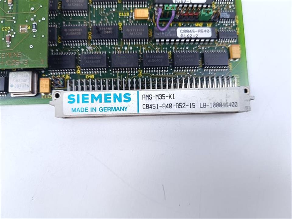 Siemens SICOMP AMS-M35-K1 Processor Module C8451-A40-A52-15 TOP ZUSTAND