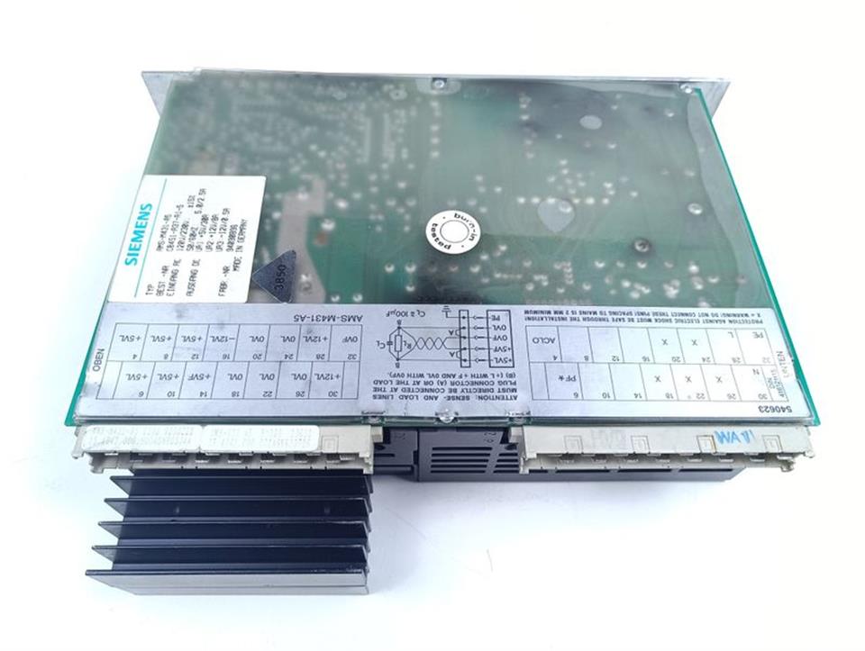 SIEMENS Sicomp  AMS-M431-A5 Netzteil- C8451-A37-A1-5  GEBRAUCHT GUT