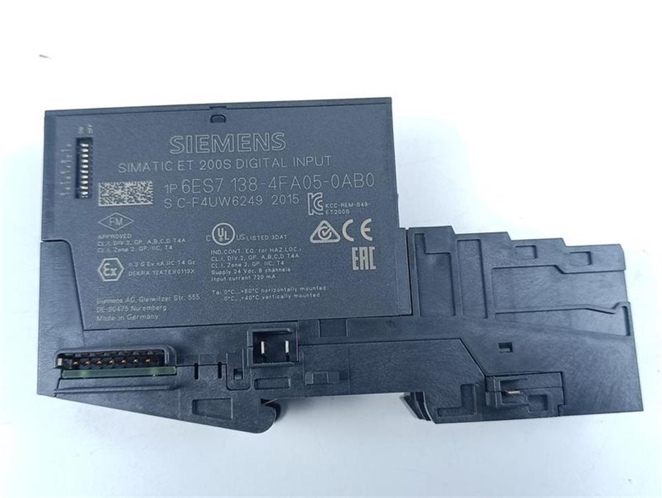 Siemens Simatic 6ES7 138-4FA05-0AB0 E-St: 1 V6.0.0 + TM-E30C44-01 TOP ZUSTAND