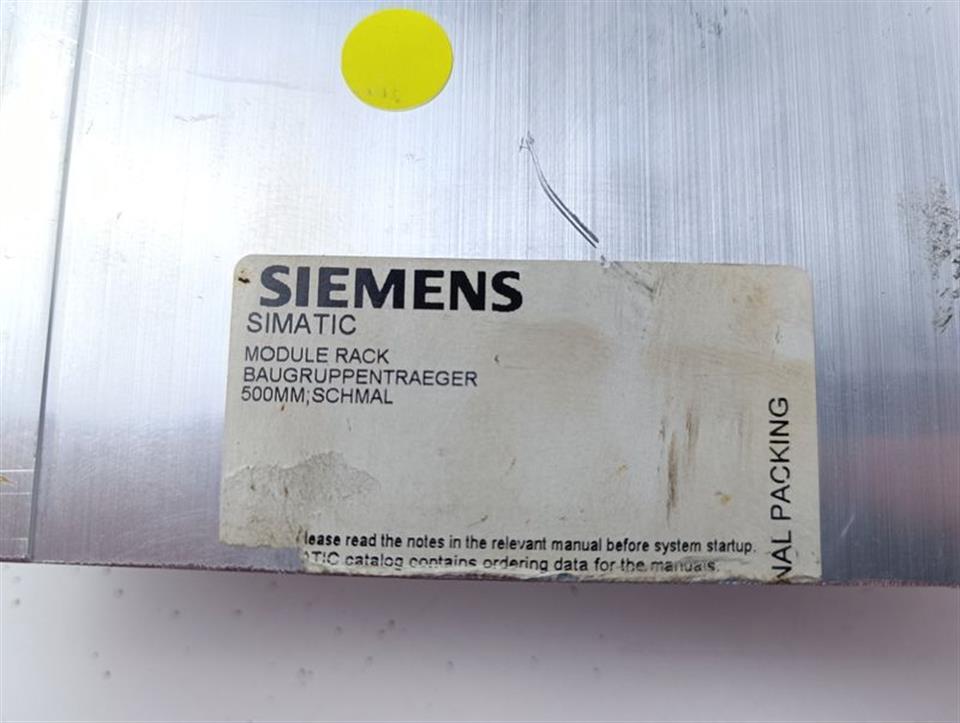 Siemens Simatic Baugruppenträger 500mm +Steckmodule A5E00995501 Topzustand