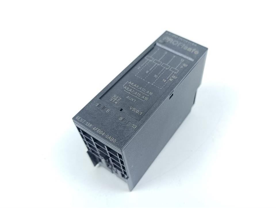 Siemens Simatic ET 200S 6ES7 138-4FB04-0AB0 E-St: 1 V5.0.1 TOP ZUSTAND