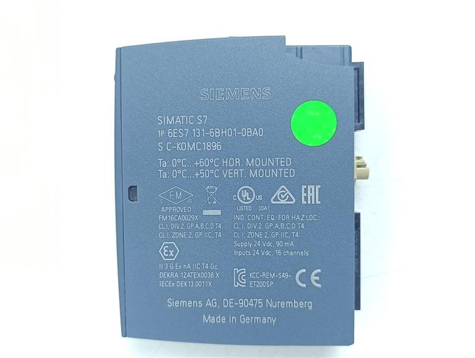 Siemens SIMATIC ET 200SP 6ES7131-6BH01-0BA0 E: 01 NEUWERTIG