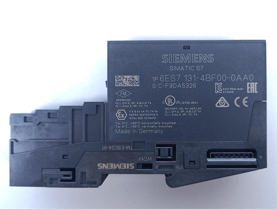 Siemens Simatic S7 6ES7 131-4BF00-0AA0 E-St 4 + TM-E15C24-01 +  TOP ZUSTAND