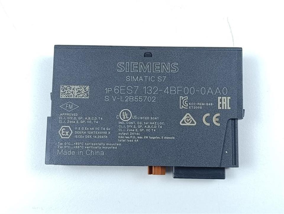Siemens Simatic S7 6ES7 132-4BF00-0AA0 E-St: 20 Modul 8 DO DC24V/0.5A TOPZUSTAND
