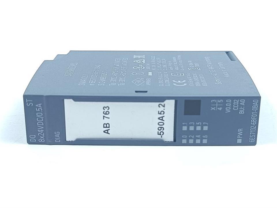 Siemens Simatic S7 6ES7 132-6BF01-0BA0 FS: 2 DQ ST 8x24VDC/0,5A NEUWERTIG