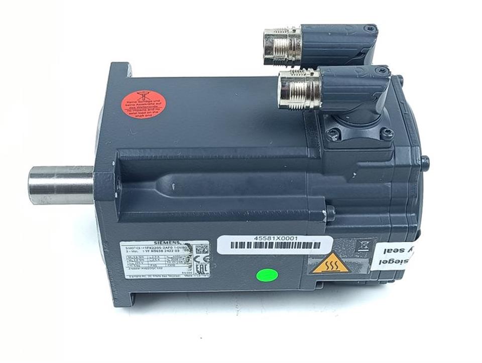 Siemens SIMOTICS Servomotor 1FK2205-2AF01-0MB0 6000 U/min NEUWERTIG