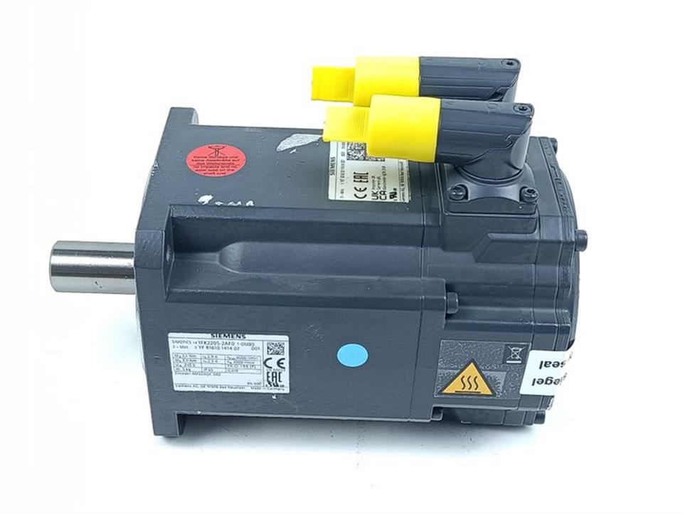 Siemens SIMOTICS Servomotor 1FK2205-2AF01-0MB0 6000 U/min UNUSED