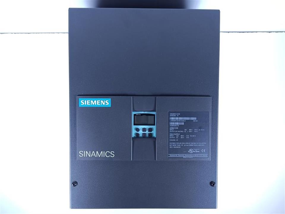 Siemens Sinamics 6RA8075-6DV62-0AA0-Z + 6RX1800-0AS01 TESTED & UNUSED OVP