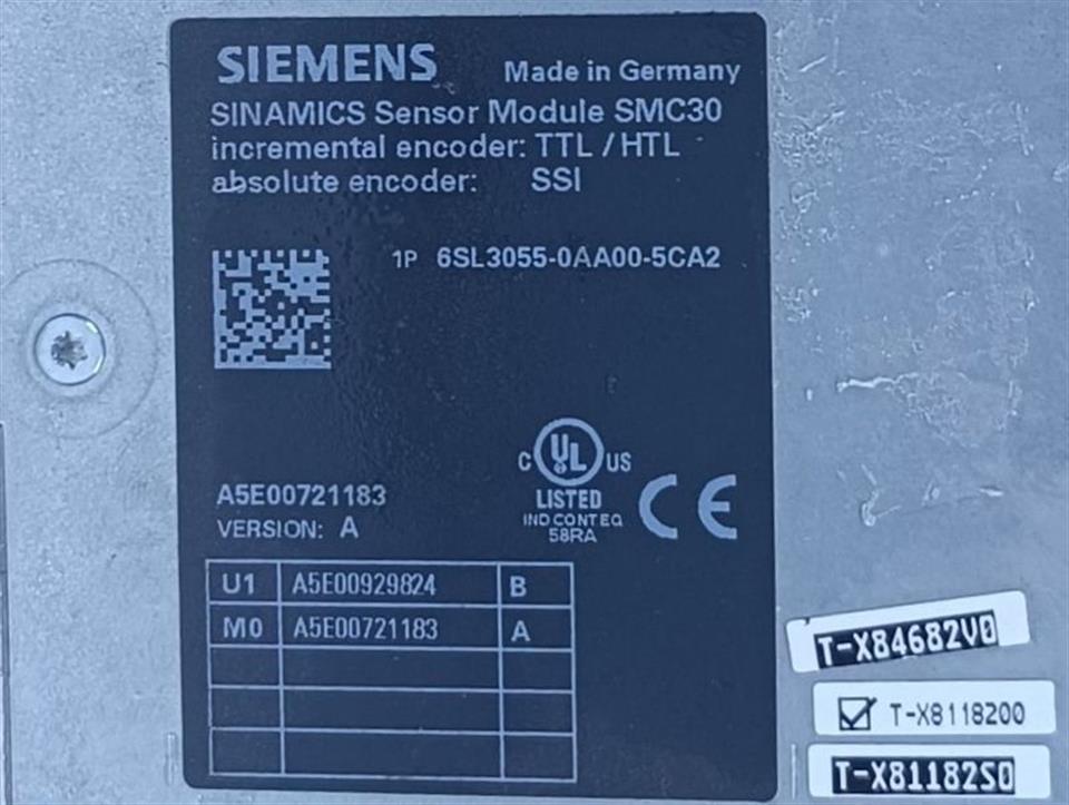 Siemens Sinamics Sensor Module SMC30 6SL3055-0AA00-5CA2 Ver.A  TESTED& NEUWERTIG