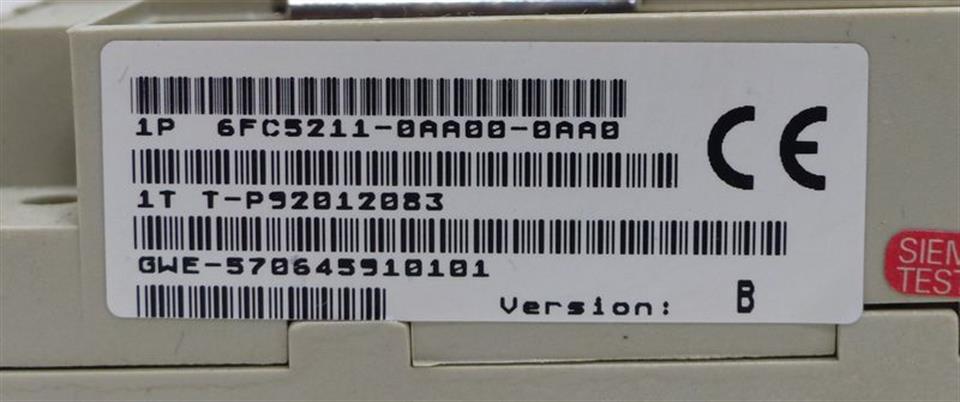 Siemens Sinumerik 6FC5211-0AA00-0AA0 Terminalblock TOP ZUSTAND