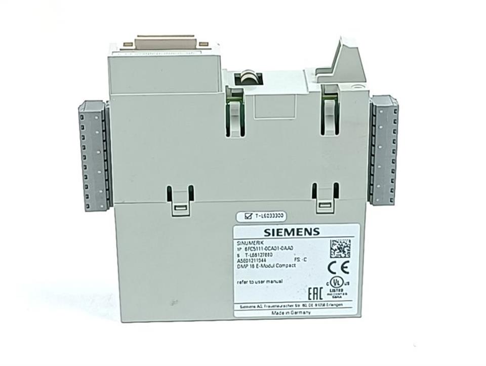 Siemens Sinumerik DMP 16 E-MODUL COMPACT 6FC5111-0CA01-0AA0 Ver: C  TOP ZUSTAND