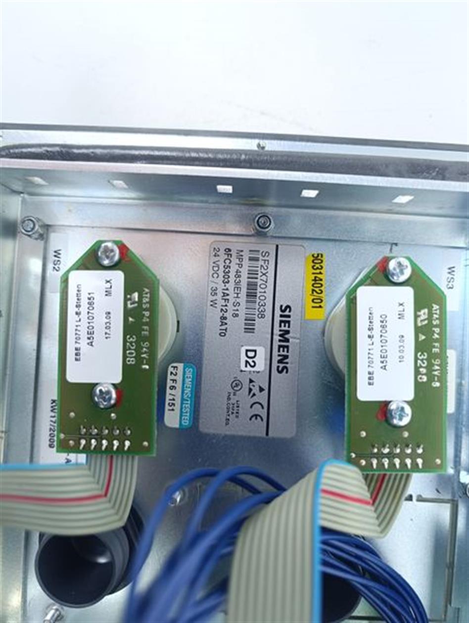 Siemens SINUMERIK MPP483IEH-S18 Panel Bedientafel 6FC5303-1AF12-8AT0 E-St: D2