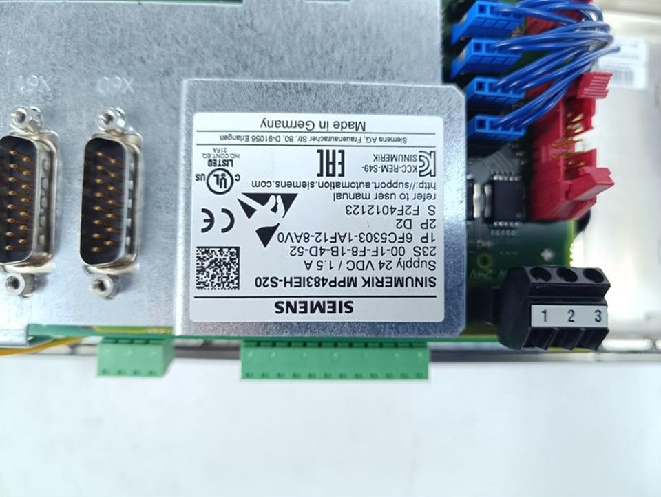 Siemens SINUMERIK MPP483IEH-S20 Panel Bedientafel 6FC5303-1AF12-8AV0 TOP ZUSTAND