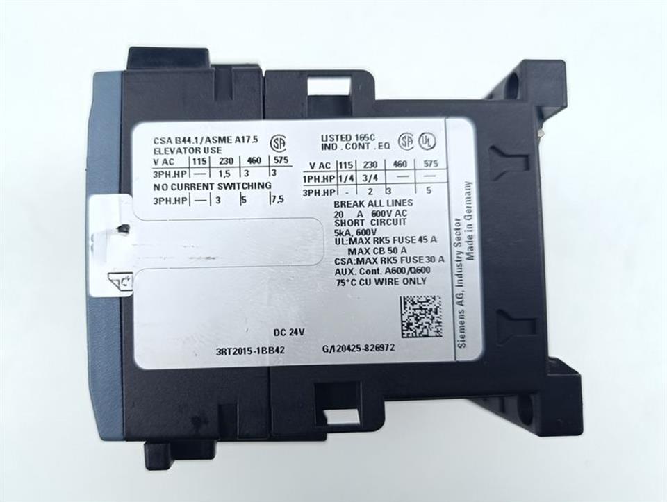 Siemens SIRIUS 2x 3RT2015-1BB42 E-St: 03 Top Zustand