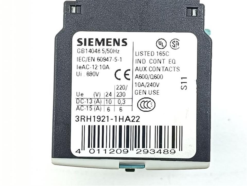 Siemens Sirius  3RH1921-1HA22 TOP ZUSTAND