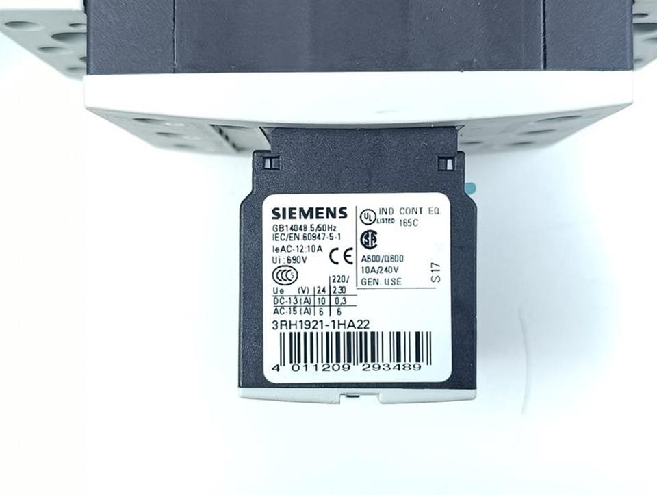 Siemens Sirius 3RT1036-1BB44 + 3RH1921-1HA22 + 3RT1926-1BB00 TOP ZUSTAND