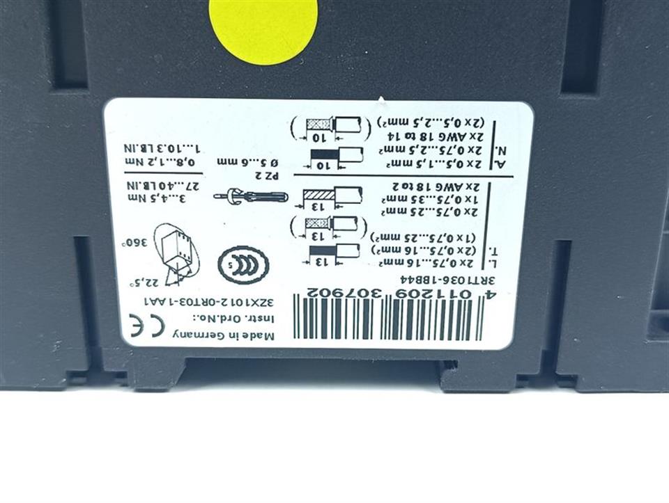 Siemens Sirius 3RT1036-1BB44 + 3RH1921-1HA22 + 3RT1926-1ER00 TOP ZUSTAND